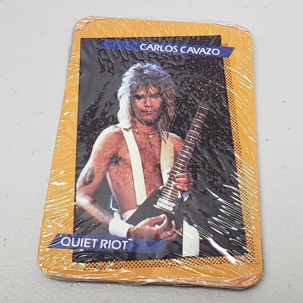 Rock Star Concert Cards 1985 Quiet Riot
